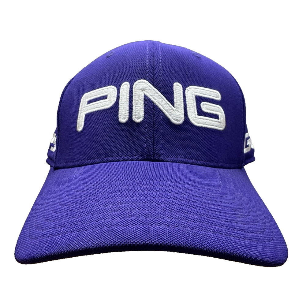 PING G25 i25 Tour Purple Flexfit L-XL Golf Pro‎